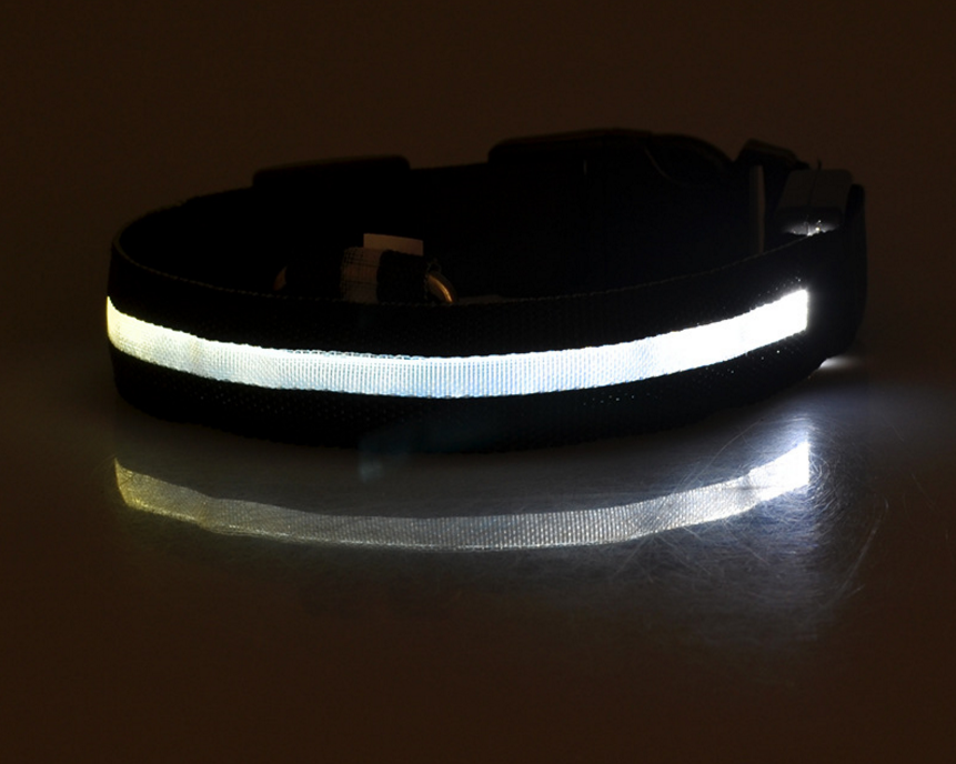 GlowGuard - LED Pet Collar | Night Safety Illumination for Dogs and Cats