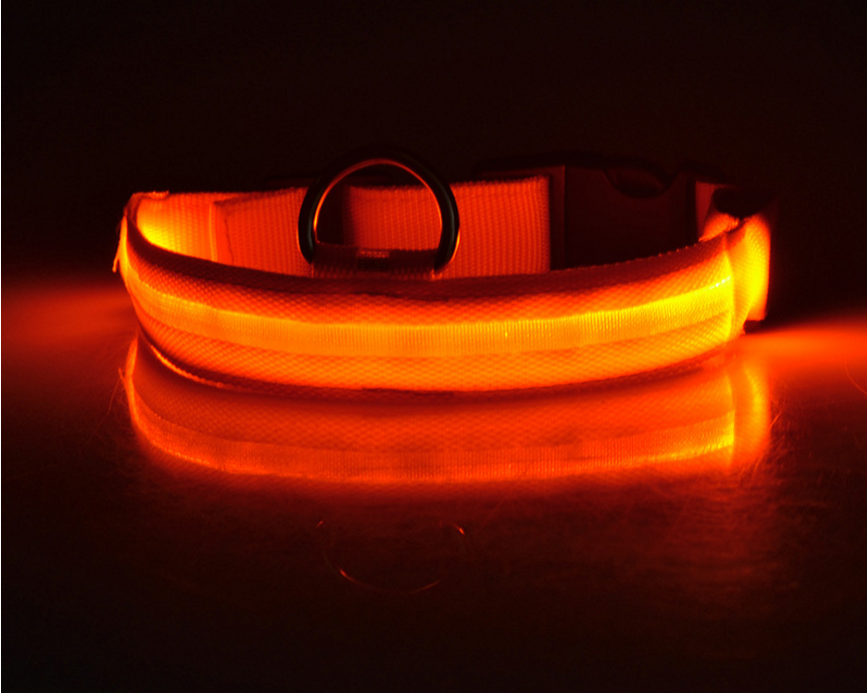 GlowGuard - LED Pet Collar | Night Safety Illumination for Dogs and Cats
