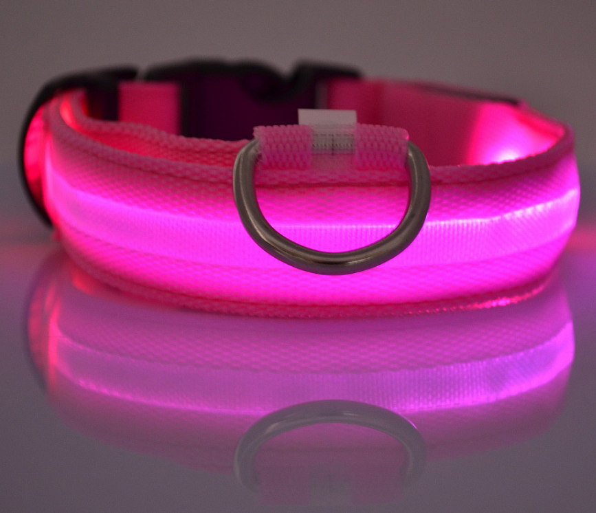 GlowGuard - LED Pet Collar | Night Safety Illumination for Dogs and Cats