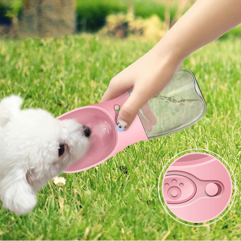 AquaSip - Portable Pet Water Bottle | Hydrate Your Pet on the Go!