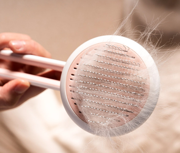 FurEase - Automatic Pet Hair Remover & Grooming Brush | Effortless Grooming for Cats and Dogs