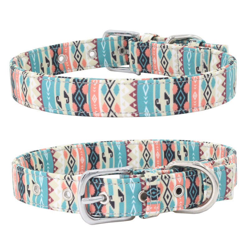 ColorCraft - Canvas Pet Collar | Safe & Stylish Companion Accessory