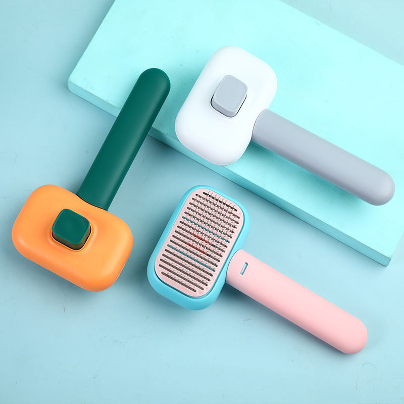 FurBliss - Pet Hair Brush & Massage Comb | Gentle Grooming and Knot-Free Bliss!