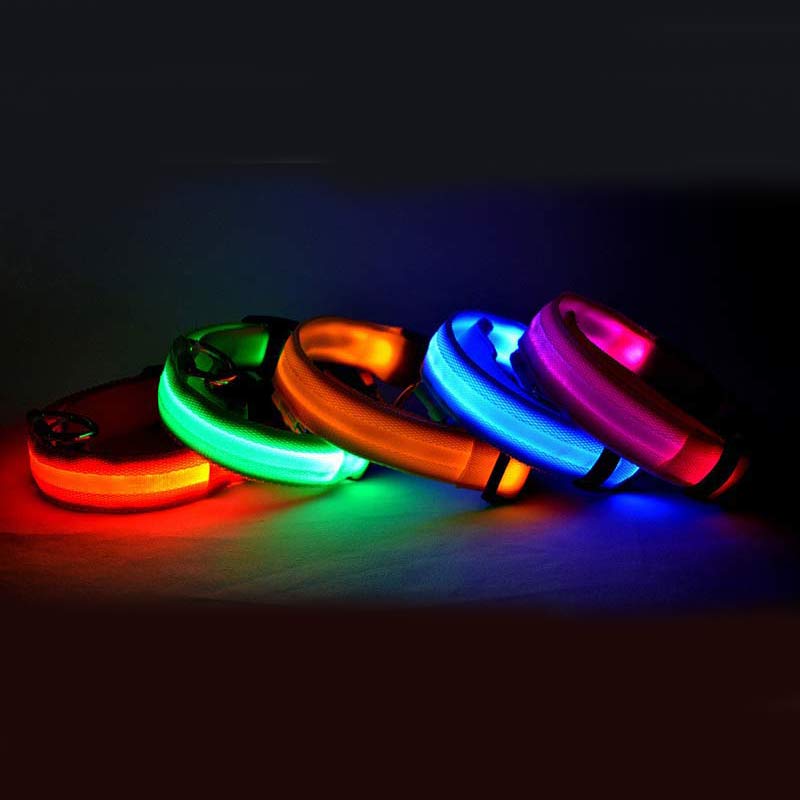 GlowGuard - LED Pet Collar | Night Safety Illumination for Dogs and Cats