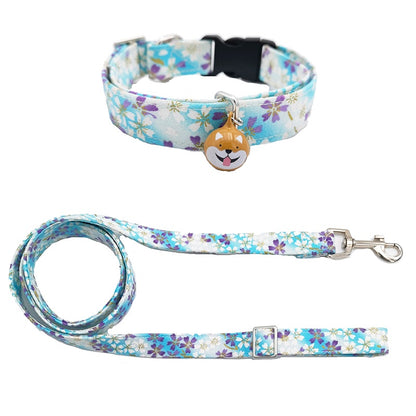 ShibaStyle - Dog Collar | Unique & Playful Shiba Inu Design with Optional Leash Set