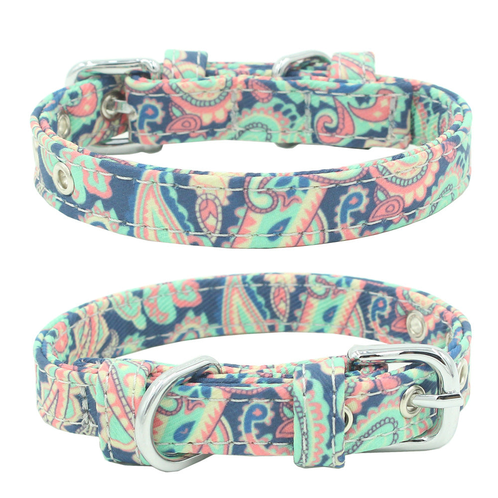 ColorCraft - Canvas Pet Collar | Safe & Stylish Companion Accessory