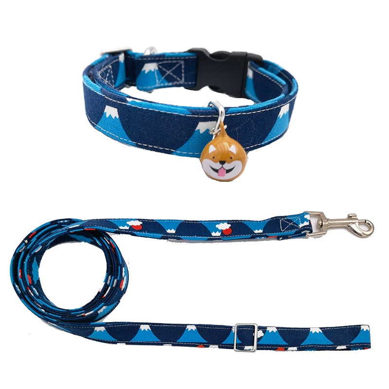 ShibaStyle - Dog Collar | Unique & Playful Shiba Inu Design with Optional Leash Set