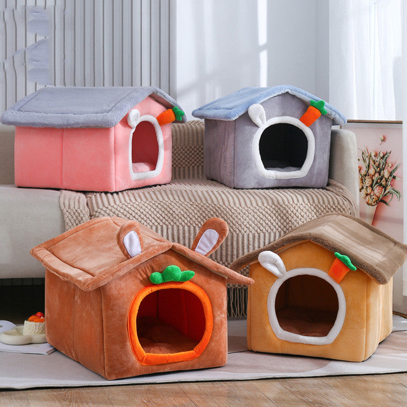 SnugVilla - Playful Pet House | Comfortable & Colorful Retreat for Your Furry Friend!