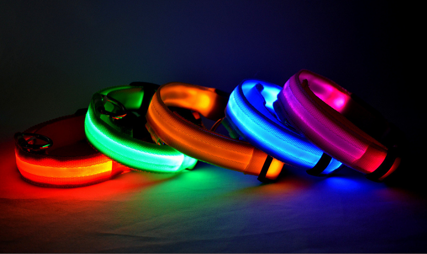 GlowGuard - LED Pet Collar | Night Safety Illumination for Dogs and Cats