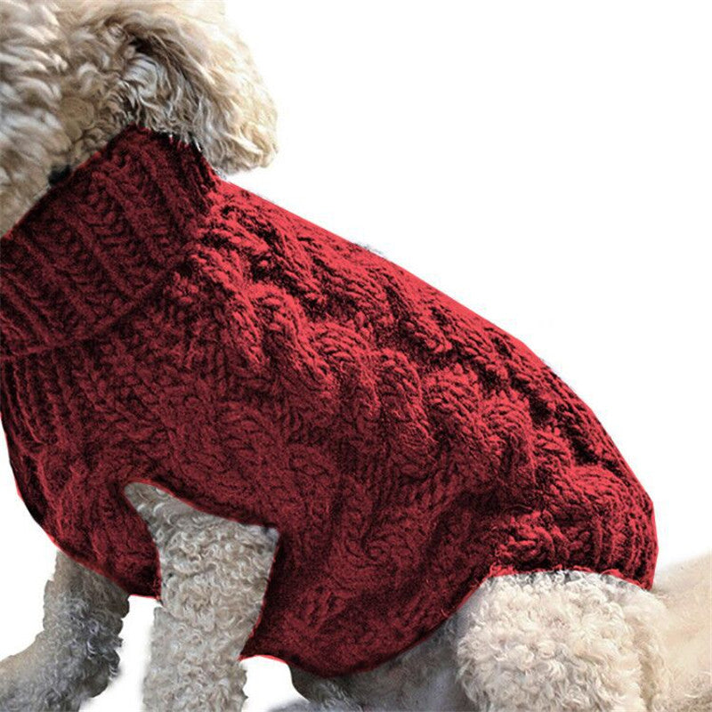 FrostFur - Winter Dog Sweater | Stylish Warmth for Your Furry Friend!