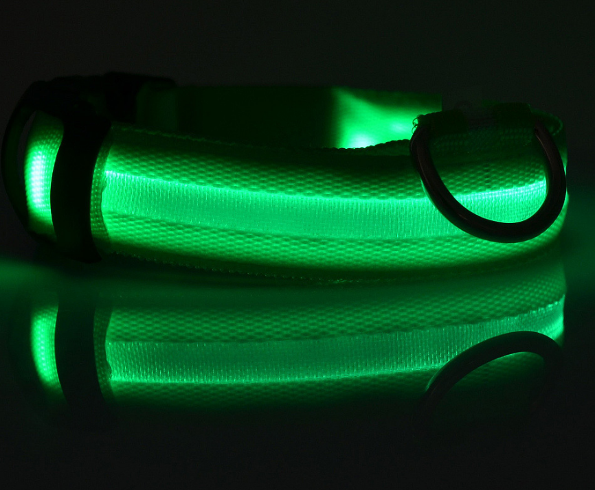 GlowGuard - LED Pet Collar | Night Safety Illumination for Dogs and Cats
