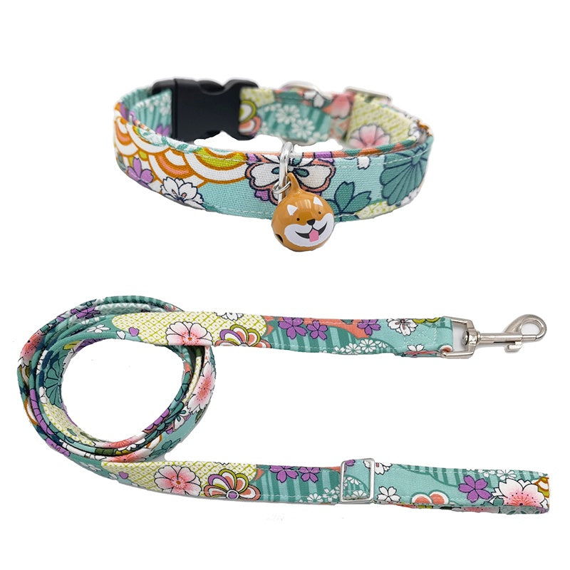 ShibaStyle - Dog Collar | Unique & Playful Shiba Inu Design with Optional Leash Set