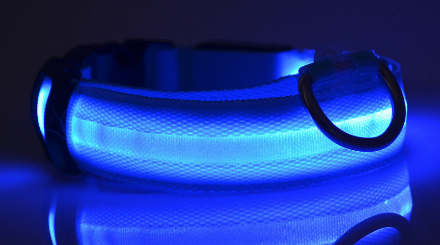 GlowGuard - LED Pet Collar | Night Safety Illumination for Dogs and Cats