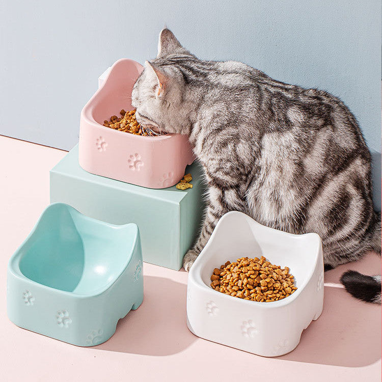 StonePaw - Ceramic Pet Bowl for Cats and Dogs | Stylish and Functional Dining Solution