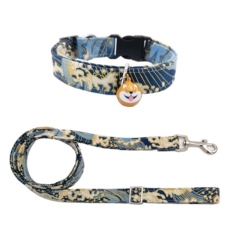 ShibaStyle - Dog Collar | Unique & Playful Shiba Inu Design with Optional Leash Set