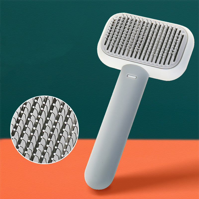 FurBliss - Pet Hair Brush & Massage Comb | Gentle Grooming and Knot-Free Bliss!