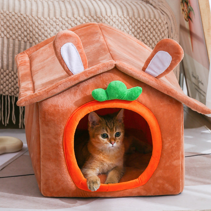 SnugVilla - Playful Pet House | Comfortable & Colorful Retreat for Your Furry Friend!