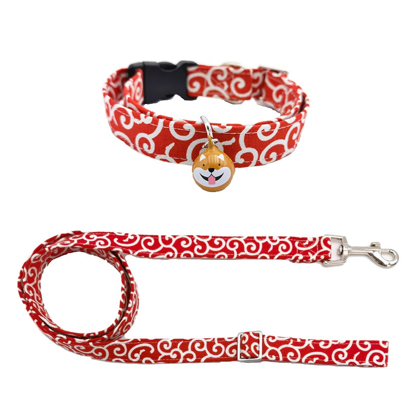 ShibaStyle - Dog Collar | Unique & Playful Shiba Inu Design with Optional Leash Set