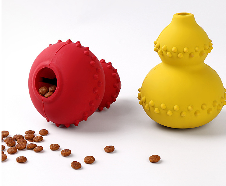 SmartGourd - Interactive Dog Toy Ball | Treat Dispenser for Mental Stimulation and Teeth-Friendly Play