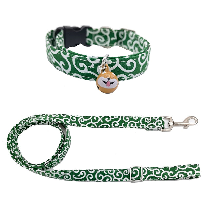 ShibaStyle - Dog Collar | Unique & Playful Shiba Inu Design with Optional Leash Set