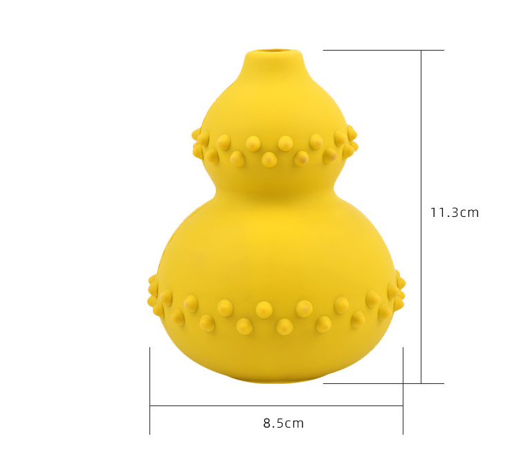 SmartGourd - Interactive Dog Toy Ball | Treat Dispenser for Mental Stimulation and Teeth-Friendly Play