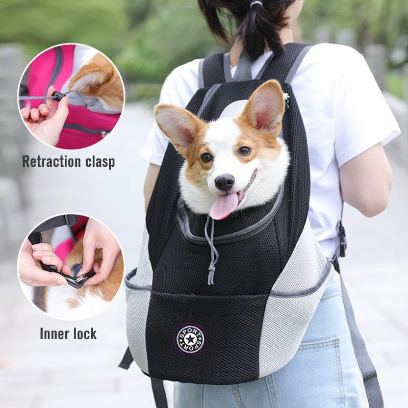 WanderPaws - Pet Dog Carrier Backpack | Comfortable and Stylish Travel Companion!