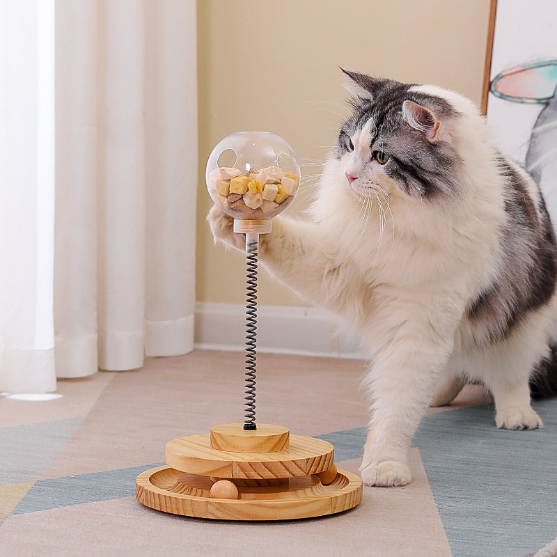 PopStick - Cat Treat Dispenser | Interactive Toy for Intelligent Play and Healthy Rewards