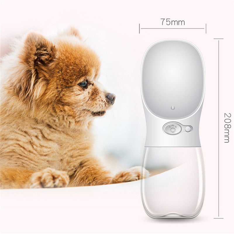 AquaSip - Portable Pet Water Bottle | Hydrate Your Pet on the Go!