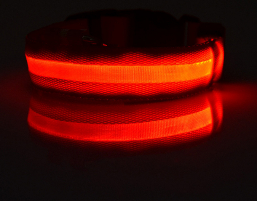 GlowGuard - LED Pet Collar | Night Safety Illumination for Dogs and Cats