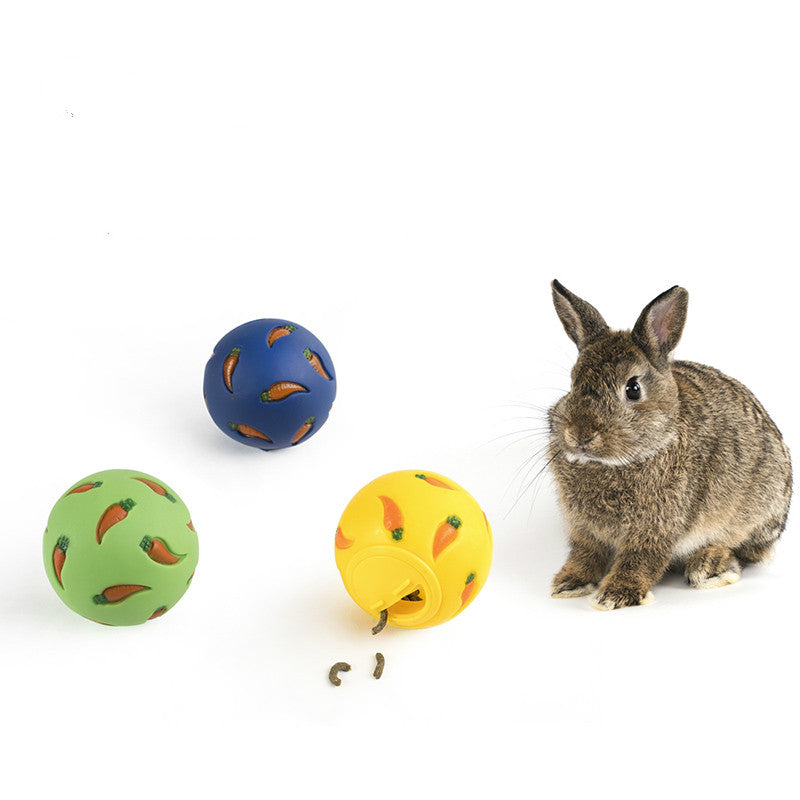BunnyBite - Interactive Feeding Ball | Engaging Fun for Your Pet Rabbit!