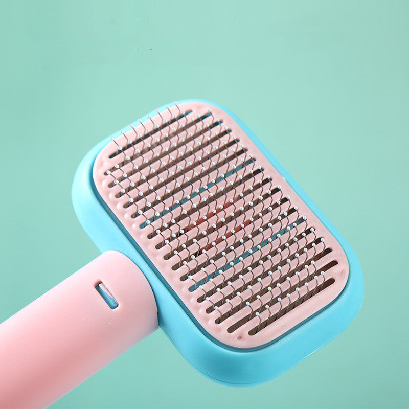 FurBliss - Pet Hair Brush & Massage Comb | Gentle Grooming and Knot-Free Bliss!