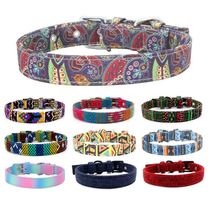 ColorCraft - Canvas Pet Collar | Safe & Stylish Companion Accessory