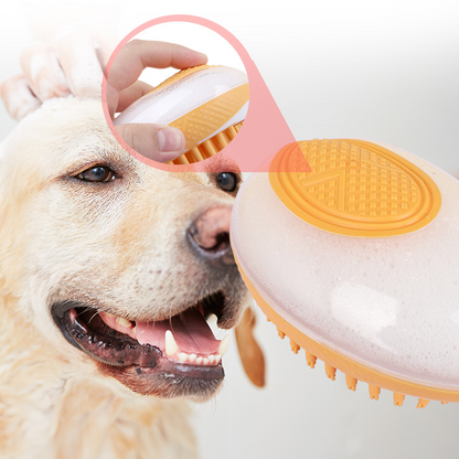 CoatGlow - Pet Bath Brush | Groom, Massage, and Clean your Pet with Ease!