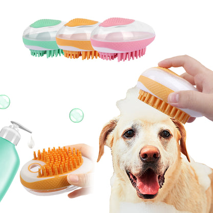 CoatGlow - Pet Bath Brush | Groom, Massage, and Clean your Pet with Ease!