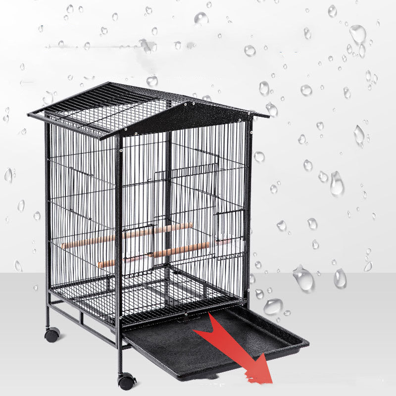 AvianMansion - Deluxe Outdoor Parrot Cage | Spacious and Sturdy Design